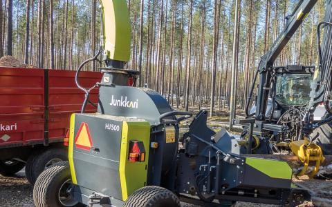 Рубительная машина (Junkkari 500C)