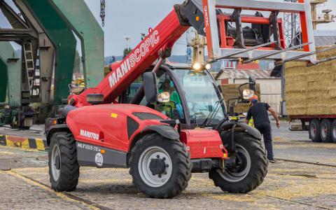 Телескопический погрузчик